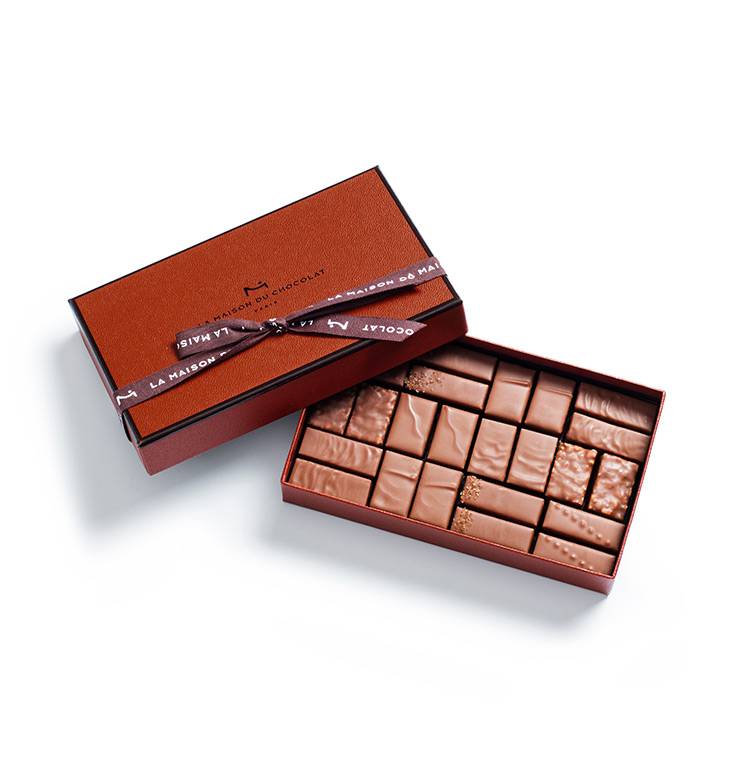 Coffret Maison Lait 24 chocolats