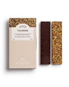 Tuileries Chocolate Bar on white background 