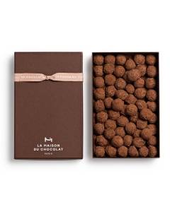 Plain Truffles Gift Box 400g on white background
